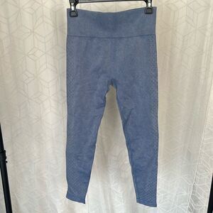 Mono B Women’s Leggings - Acid Wash Blue